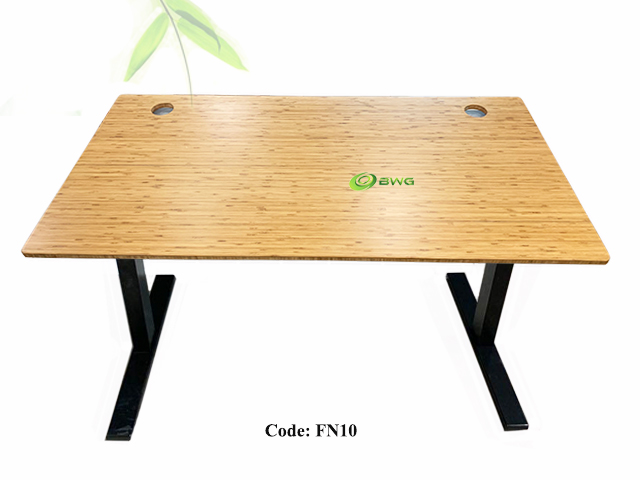 Solid Rectangular Bamboo Table Top Desktop - Vietnam